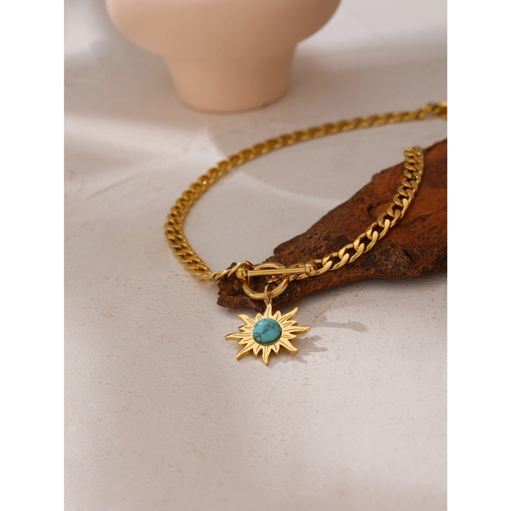 Sun Flower Necklace