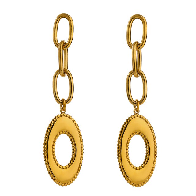 Oval Earrings