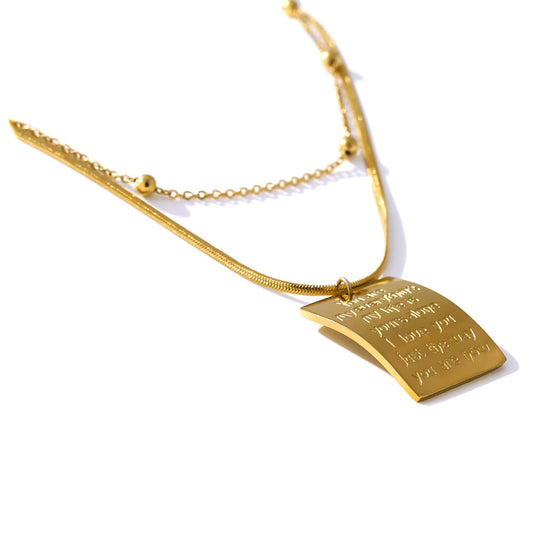 Letter Necklace